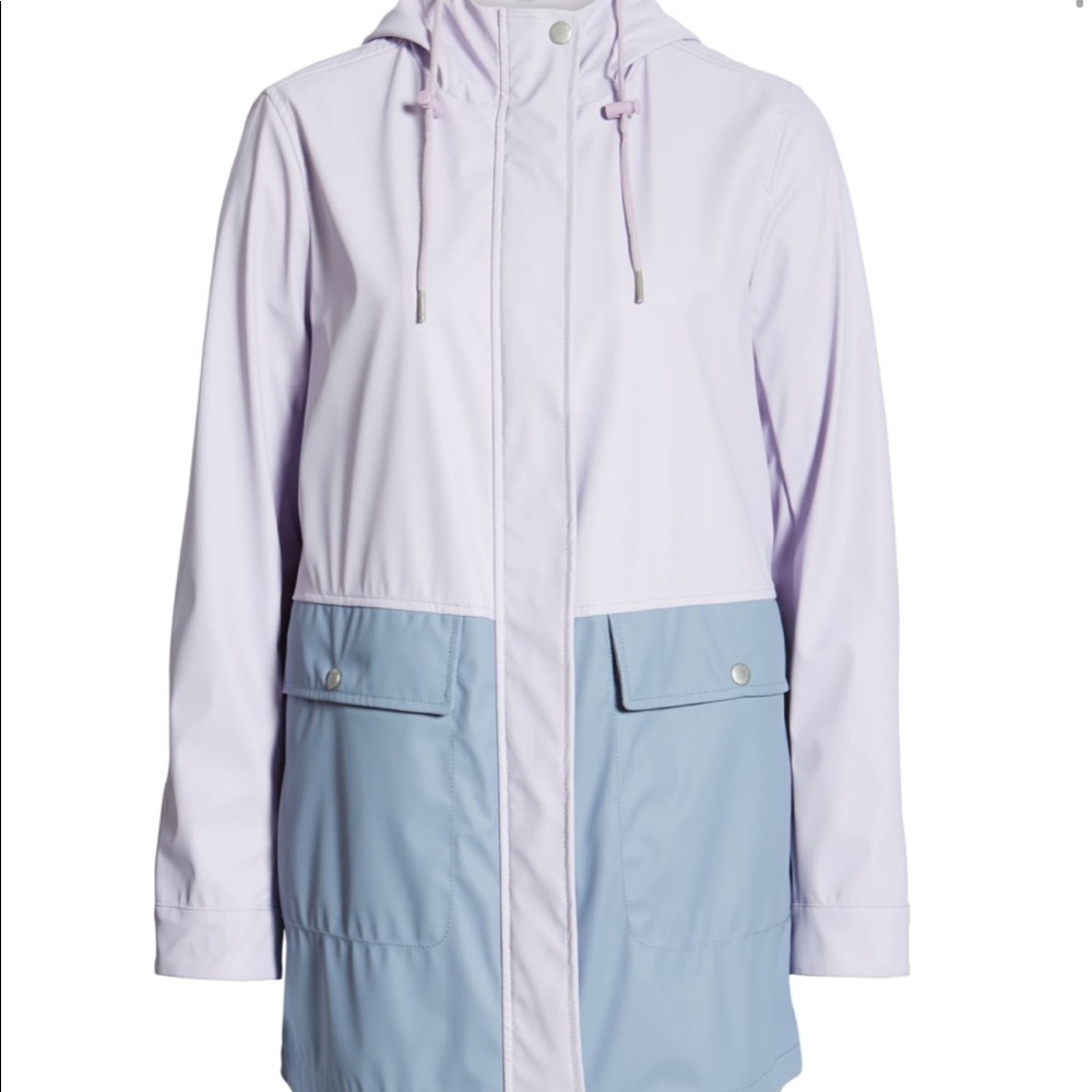LEVI’S Colorblock Rain Jacket